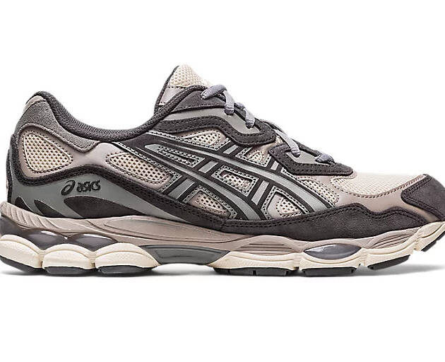 ASICS Gel-NYC Oatmeal Obsidian Grey