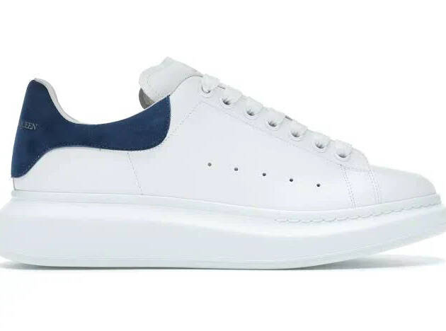 Alexander Mcqueen Oversized Worker Blue